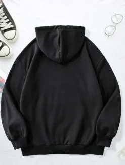 Sale Women's Hoodie Sweatshirt Pullover Fleece Lined Warm Pajamas Animal Letter Street Dailywear Pocket Print Casual Comfrt Long Sleeve Micro-elastic Fall Winter Fall & Winter Comfrt Breathable Soft Fabric Women Hoodies & Sweatshirts