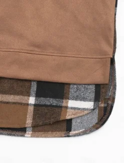 Discount Women's Hoodie Sweatshirt Casual Plaid Street Dailywear Hoodie Patchwork Print Long Sleeve Fall Winter Women Hoodies & Sweatshirts