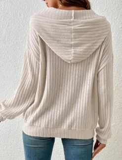 Outlet Women's Hoodie Sweatshirt Plain Crew Neck Long Sleeve Black Green Beige Gray Fall Winter Women Hoodies & Sweatshirts