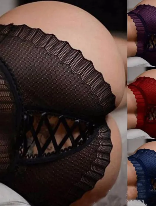 Outlet Women's Hot Pants Shapewear Lace Lace Solid Colored Short Black Home Outfits Women Lingerie