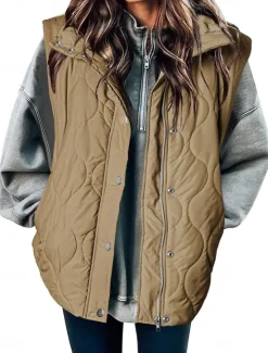 Online Womens Jacket Fleece Lapel short cotton-padded jacket Women Puffers & Parka
