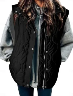 Online Womens Jacket Fleece Lapel short cotton-padded jacket Women Puffers & Parka