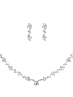 Hot Women's Jewelry Sets Elegant Street Floral Necklaces Women Trendy Jewelry