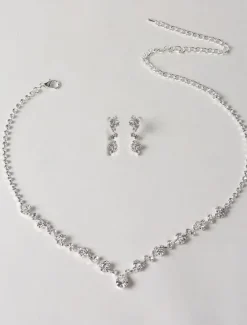 Hot Women's Jewelry Sets Elegant Street Floral Necklaces Women Trendy Jewelry