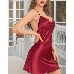 New Women's Lace Sexy Lingerie Butterfly Nightwear Solid Colored Home Outfits Women Lingerie