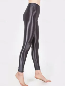 Outlet Women's Leggings Active Fashion Streetwear Ankle-Length High Waist Plain High Cut Breathability Soft Comfortable Micro-elastic Outdoor Yoga Street claret Robin's Egg Blue Grey Black Fall Winter Women Leggings