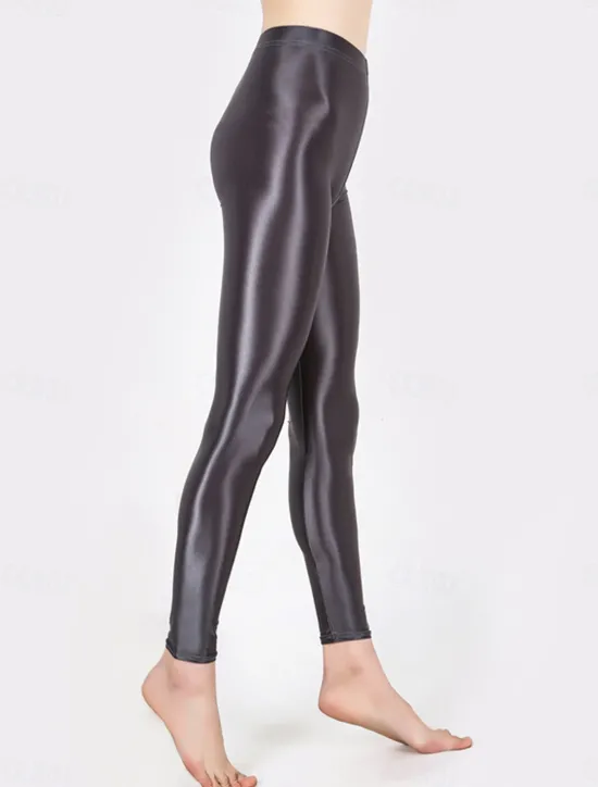 Outlet Women's Leggings Active Fashion Streetwear Ankle-Length High Waist Plain High Cut Breathability Soft Comfortable Micro-elastic Outdoor Yoga Street claret Robin's Egg Blue Grey Black Fall Winter Women Leggings