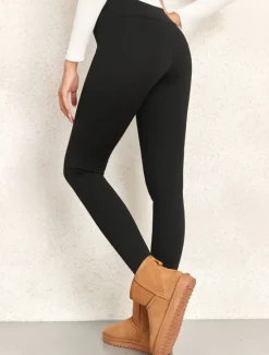 Discount Women's Leggings Active Simple Full Length High Waist Plain High Cut Soft Comfortable Micro-elastic Outdoor Yoga Street Fall Winter Regular Fit Women Leggings