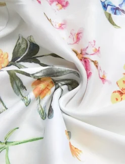 Online Women's Leggings Capri Pants High Elasticity Vacation Vintage Fashion Calf-Length High Waist Floral Graphic Printing Breathable Soft Stretchy Formal Vacation Office Robin's Egg Blue White Women Leggings