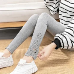 Hot Women's Leggings Solid Colored Black White Fashion Ankle-Length Casual Daily Women Leggings