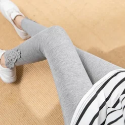 Hot Women's Leggings Solid Colored Black White Fashion Ankle-Length Casual Daily Women Leggings