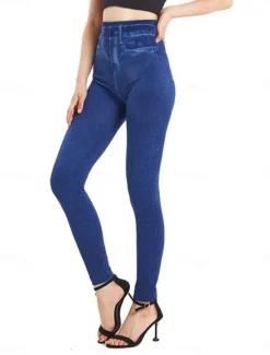 Online Women's Leggings Trousers 3D Print Vacation Vintage Streetwear Full Length High Waist Graphic Printing Comfy Soft Comfortable Stretchy Outdoor Street Summer Slim Fit Women Leggings