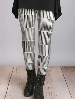 New Women's Leggings Vacation Vintage Ethnic Style Ankle-Length High Waist Graphic Abstract 3D Print Quick Dry Breathability Soft Stretchy Outdoor Home Causal Black White Yellow Blue Fall Regular Fit Women Women's Sweatpants & Joggers|Leggings