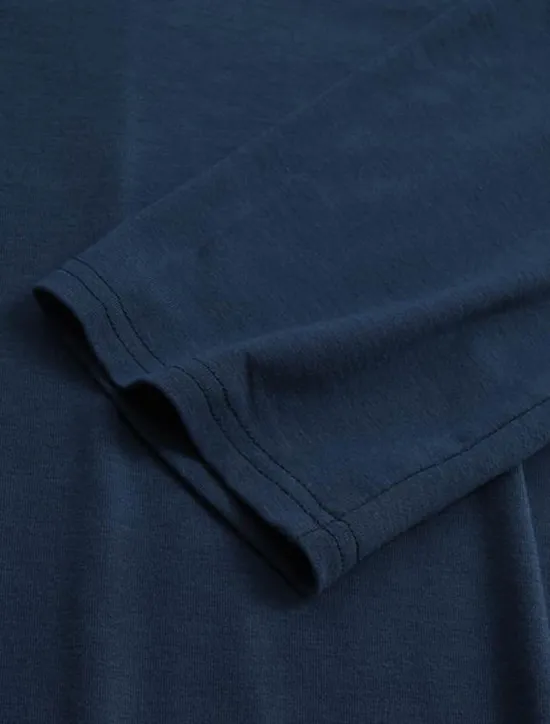 Sale Women's Long Dress Maxi Dress Linen-Inspired Dresses Black Dress Casual Dress Winter Dress Fashion Streetwear Mature Outdoor Street Daily Loose Fit Long Sleeve V Neck Black Yellow Brown Dark Blue Women Dresses