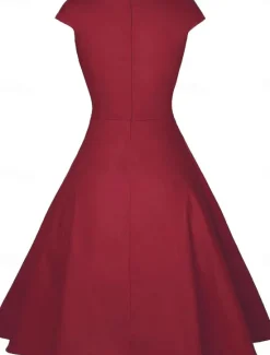 Hot Women's Long Dress Maxi Dress Casual Dress Maxi Dress A Line Dress Basic Casual Vacation Party Work Regular Fit Plain Sleeveless Crew Neck Black Wine Red Summer Spring Women Cocktail Dress