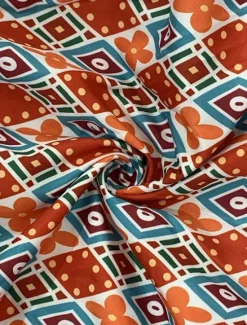New Women's Long Dress Maxi Dress Print Dress Fashion Lantern Sleeve Vacation Holiday Going out Regular Fit Flower Half Sleeve V Neck Purple Orange Rose Red Summer Women Floral Dresses