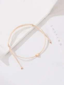 New Women's Loom Bracelet Fancy Heart Elegant Stylish Resin Bracelet Jewelry For Party Women Spring Accessories|Trendy Jewelry