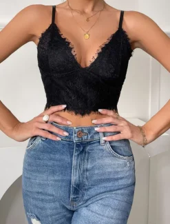 Clearance Women's Loungewear Pure Color Corsets Carnival Party Valentine's Day Breathable Straps Sleeveless Lace Backless Summer Spring Home Outfits Women Shapewear