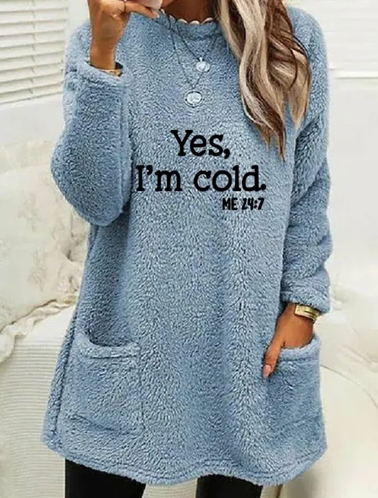 Best Women's Loungewear Top Letter Casual Comfort Home Street Bed Polar Fleece Warm Breathable Crew Neck Long Sleeve Pullover Pant Pocket Fall Winter Home Outfits Women Hoodies & Sweatshirts