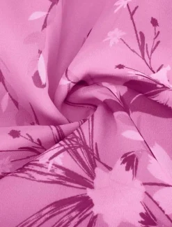 Clearance Women's Maxi Dress A Line Dress Vacation Casual Boho Outdoor Going out Regular Fit Floral Short Sleeve V Neck Purple Fuchsia Orange Gray Summer Women Vacation Dresses
