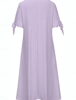 Outlet Women's Maxi Dress A Line Dress Summer Dress Casual Daily Regular Fit Graphic Short Sleeve V Neck Black White Navy Blue Purple Summer Women White Dresses