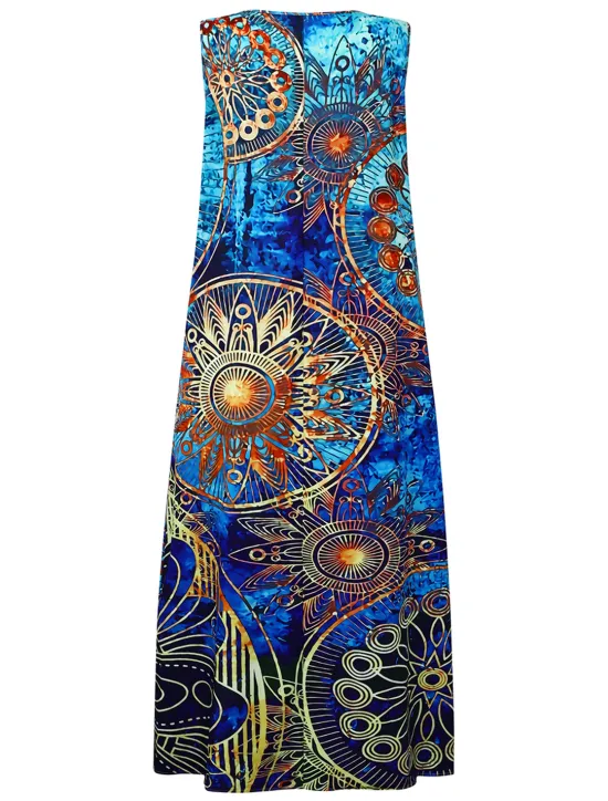 Discount Women's Maxi Dress Casual Dress T Shirt Dress Tee Dress Sundress Basic Outdoor Vacation Party Regular Fit Floral Short Sleeve Crew Neck Red Blue Green Summer Spring Women Sundresses