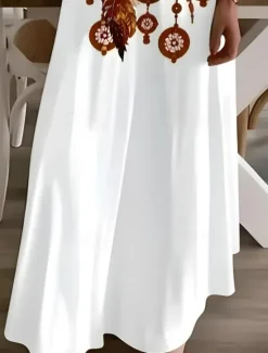 Discount Women's Maxi Dress Casual Dress A Line Dress Slip Dress Vacation Vintage Ethnic Daily Regular Fit Paisley Sleeveless V Neck Summer Spring Fall Women Sundresses