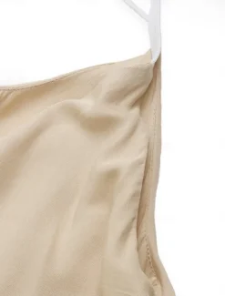 Online Women's Maxi Dress Casual Dress Slip Dress Stylish Basic Casual Vacation Daily Regular Fit Plain Sleeveless V Neck Summer Spring Women Vacation Dresses