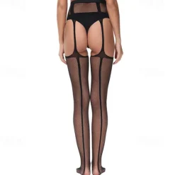 New Women's Mesh Erotic Sexy Bodies Nightwear - Acrylic Solid Colored Sexy Lingerie Set Home Outfits Women Lingerie
