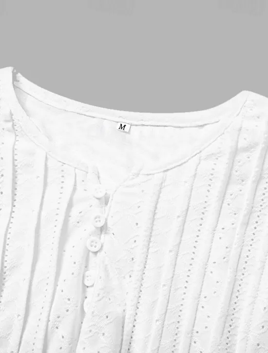 New Women's Midi Dress A Line Dress Summer Dress Boho Dress Pleated Dress Elegant Fashion Modern Outdoor Vacation Daily Loose Fit Plain Short Sleeve V Neck White Pink Blue Green Summer Spring Women White Dresses