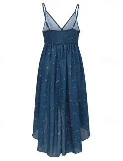 Clearance Women's Midi Dress Boho Dress Western Dress Fashion Classic Modern Vacation Daily Going out Regular Fit Plain Sleeveless V Neck Summer Women Floral Dresses