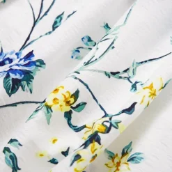 Online Women's Midi Dress Casual Dress Floral Print Ruched Print Crew Neck Basic Casual Daily Short Sleeve Summer Spring Women Spring Dresses