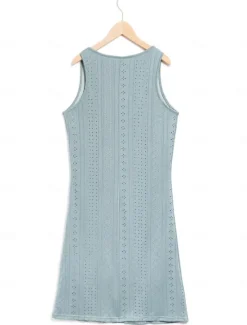 Outlet Women's Midi Dress White Dress Casual Dress Tank Dress Boho Dress Basic Classic Casual Outdoor Daily Regular Fit Plain Sleeveless Split Neck Black White Pink Green Summer Spring Women White Dresses