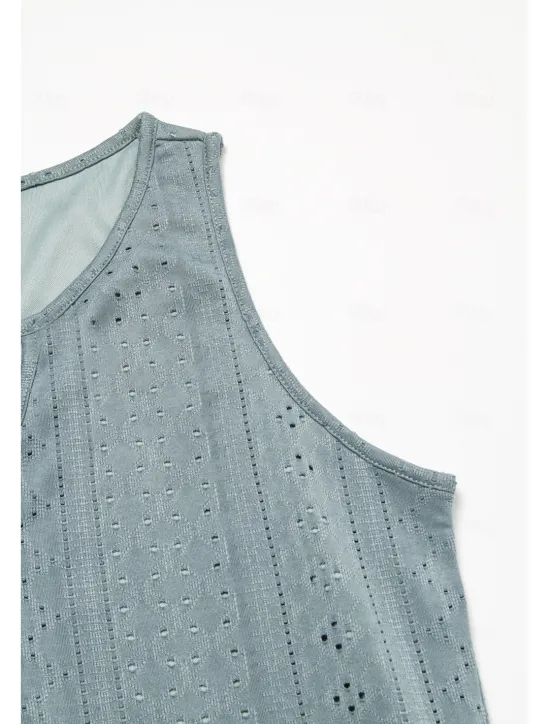 Outlet Women's Midi Dress White Dress Casual Dress Tank Dress Boho Dress Basic Classic Casual Outdoor Daily Regular Fit Plain Sleeveless Split Neck Black White Pink Green Summer Spring Women White Dresses