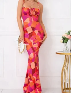 Online Women's Mini Dress Casual Dress Maxi Dress Floral Dress Summer Dress Stylish Casual Sleeveless Vacation Daily Date Regular Fit Floral Sleeveless Spaghetti Strap Blush Pink Pink Red Summer Spring Women Floral Dresses|Spring Dresses