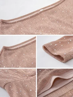 Hot Women's Mini Dress Casual Dress Bodycon Plain Dress Casual Sports & Outdoor Street Regular Fit Plain Long Sleeve Off Shoulder Black Champagne Fall Winter Women Cocktail Dress