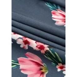 Sale Women's Mini Dress Casual Dress Petite Dress T Shirt Dress Tee Dress Sundress Basic Outdoor Vacation Birthday Regular Fit Floral Short Sleeve V Neck Light Blue White Light Green Red Summer Women Sundresses