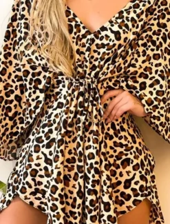 Clearance Women's Mini Dress Floral Dress Print Dress Fashion Modern Outdoor Vacation Holiday Regular Fit Flower Long Sleeve V Neck Black And White Yellow Light Green Pink Summer Women Floral Dresses