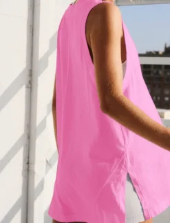 Outlet Women's Mini Dress Graduation Dress Casual Dress Summer Dress Stylish Casual Vacation Daily Date Regular Fit Plain Sleeveless V Neck Light Pink Black White Pink Summer Women White Dresses
