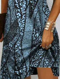 Clearance Women's Mini Dress Knit Dress Casual Dress T Shirt Dress Tee Dress Sundress Vacation Casual Regular Fit Graphic Geometric Abstract Short Sleeve V Neck Black And White Yellow Pink Red Summer Spring Women Vacation Dresses