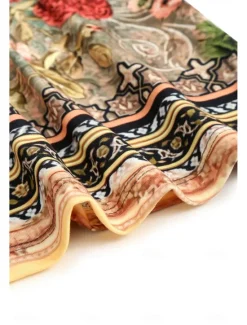 Sale Women's Mini Dress Petite Dress T Shirt Dress Tee Dress Sundress A Line Dress Active Fashion Streetwear Outdoor Vacation Street Loose Fit Floral Sleeveless V Neck Orange Green Dark Gray Women T Shirt Dresses