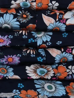 Women's Mini Dress Petite Dress Casual Dress Summer Dress Boho Dress Elegant Stylish Lantern Sleeve Vacation Daily Date Regular Fit Floral Short Sleeve Square Neck Black Pink Blue Summer Women Spring Dresses