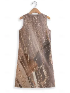 Hot Women's Mini Dress Petite Dress Petite Dress T Shirt Dress Tee Dress Sundress Summer Dress Active Fashion Streetwear Outdoor Vacation Casual Regular Fit Ombre Floral Stripe Sleeveless Women Spring Dresses|Sundresses