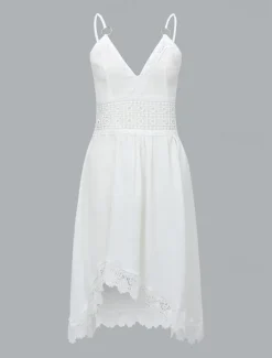 New Women's Mini Dress Slip Dress Boho Dress Western Dress Fashion Classic Modern Outdoor Vacation Holiday Regular Fit Plain Sleeveless Spaghetti Strap Summer Women Floral Dresses