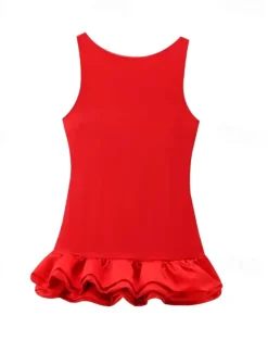 Online Women's Mini Dress White Dress Graduation Dress Sexy Dress Fashion Party Birthday Cocktail Party Regular Fit Plain Sleeveless Crew Neck Black White Red Summer Women White Dresses