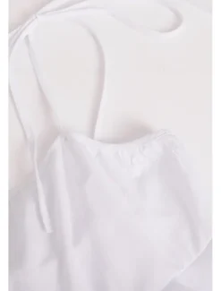 New Women's Mini Dress White Dress Graduation Dress Slip Dress Fashion Outdoor Birthday Graduation Regular Fit Plain Sleeveless Spaghetti Strap White Pink Blue Summer Women White Dresses