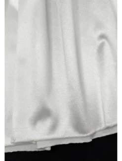 New Women's Mini Dress Dress Graduation Dress Fashion Graduation Tea Party Weekend Regular Fit Plain Sleeveless Strapless Summer Women White Dresses