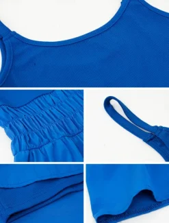 Women's Mini Dress White Dress Graduation Dress Casual Dress Summer Dress Fashion Classic Modern Daily Beach Weekend Regular Fit Plain Sleeveless Spaghetti Strap White Royal Blue Green Summer Women White Dresses