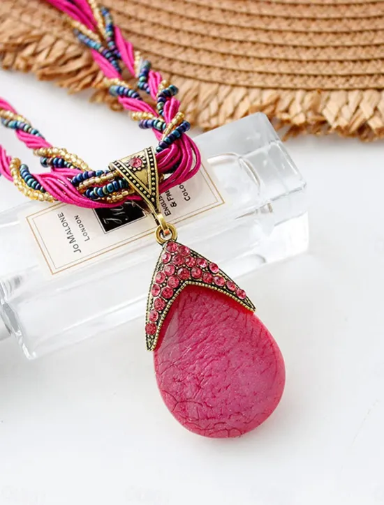 Discount Women's necklace Archaistic Outdoor Geometry Necklaces Women Trendy Jewelry