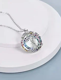 Online Women's necklace Chic & Modern Street Tree Necklaces / Gold / Silver / Fall / Winter / Spring Women Trendy Jewelry